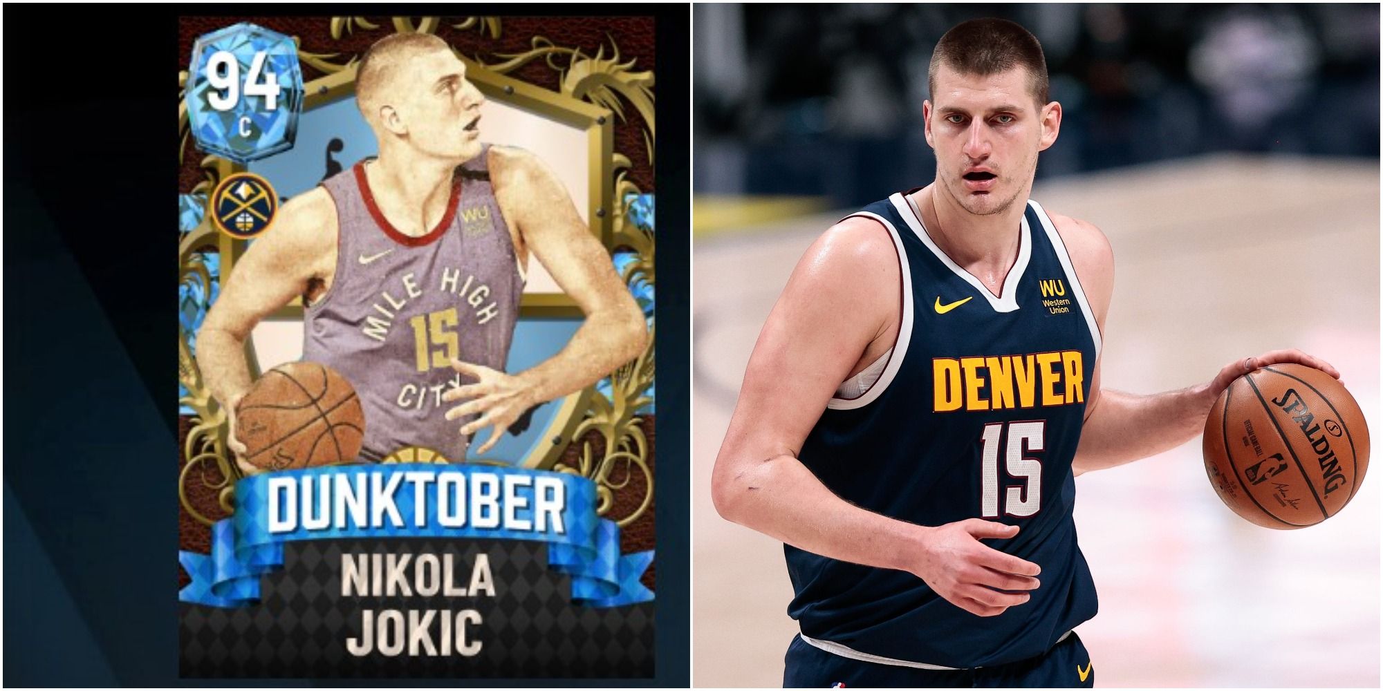 NBA 2K22 Nikola Jokic MyTeam Card