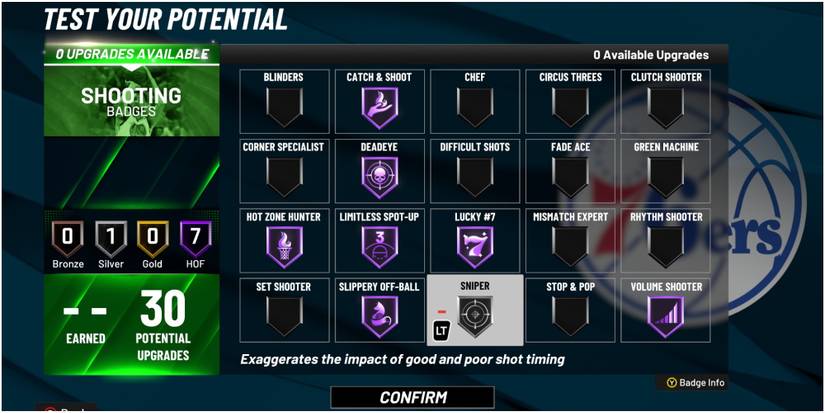 NBA 2K22 The Best Shooting Badges For A Three Point Shooter