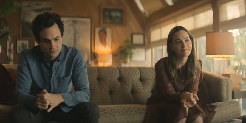 Joe and Love in therapy in You season 3