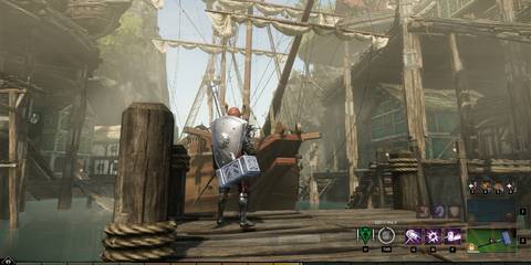 New World Pirate Ship Restless Shore