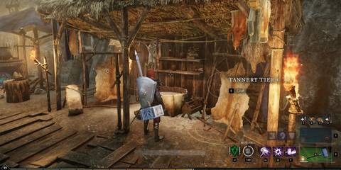 New World Tannery Crafting Station
