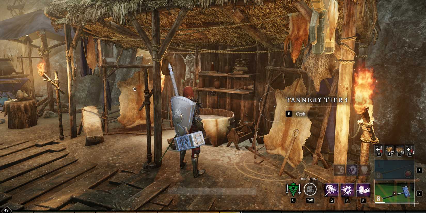 New World Tannery Crafting Station