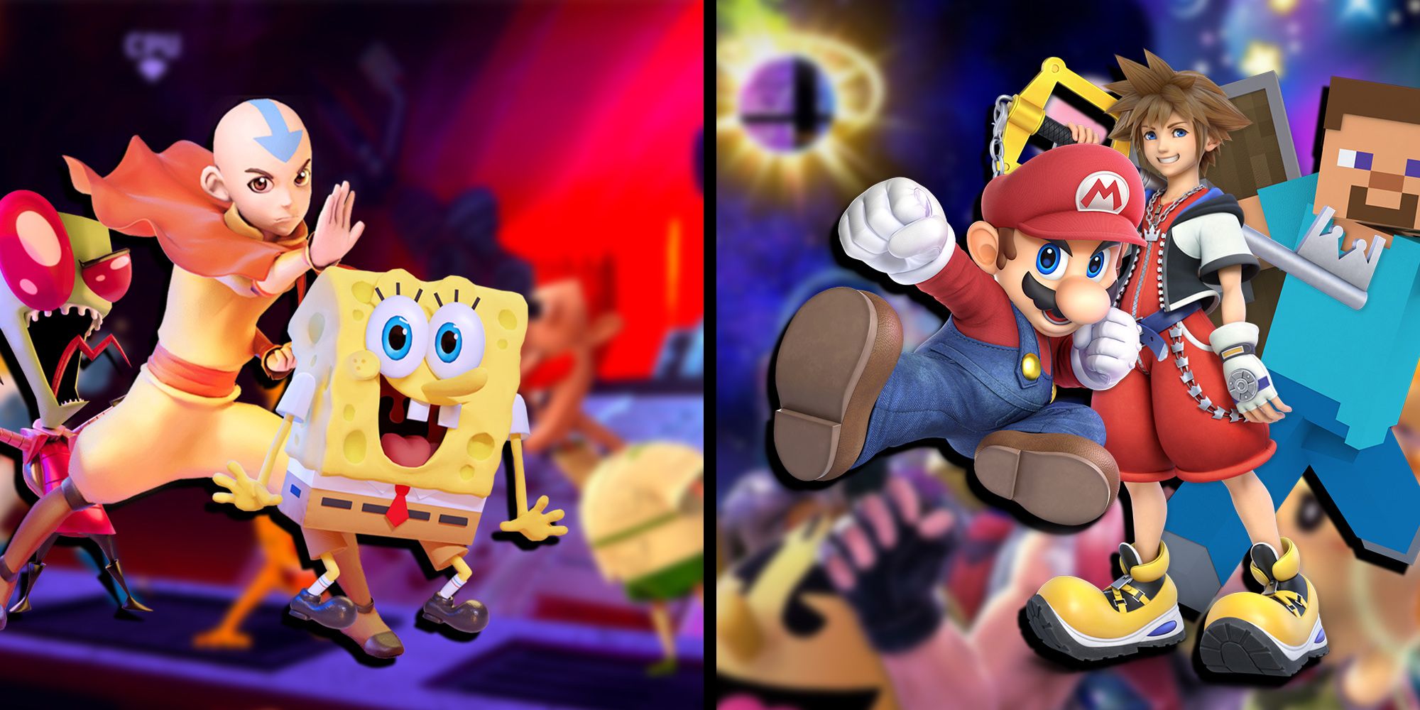 Differences Between Nickelodeon All Star Brawl And Super Smash Bros