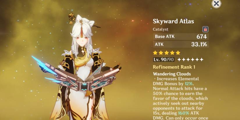 Ningguang with Skyward Atlas
