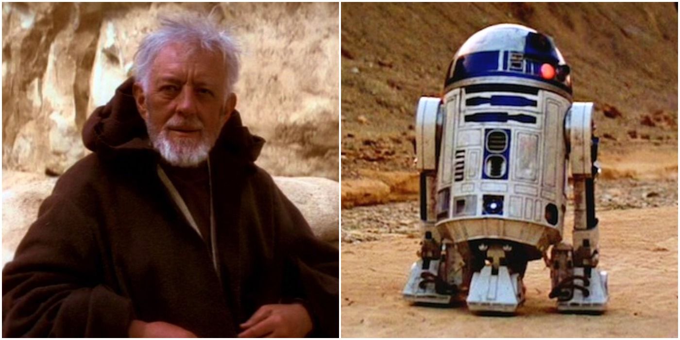 Obi-Wan Kenobi and R2-D2 in Star Wars