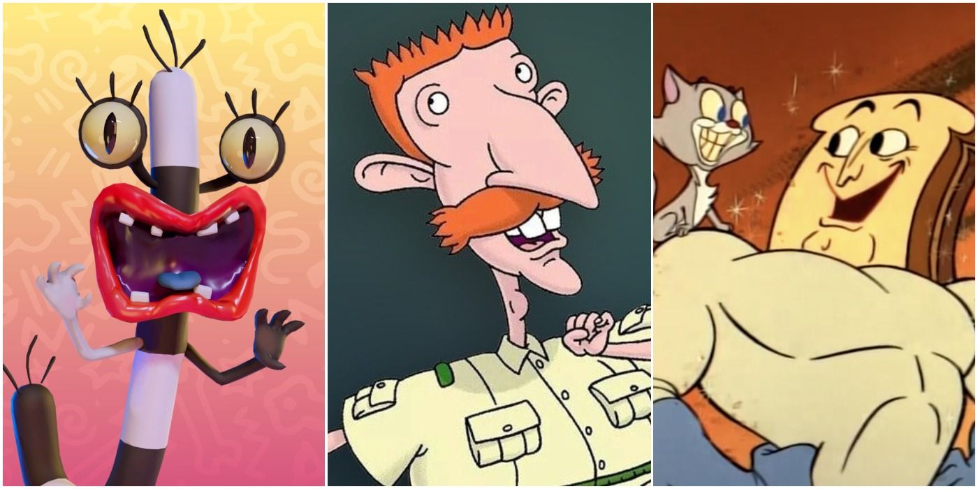 Oblina, Nigel Thornberry, Powdered Toast Man of Nickelodeon All-Star Brawl