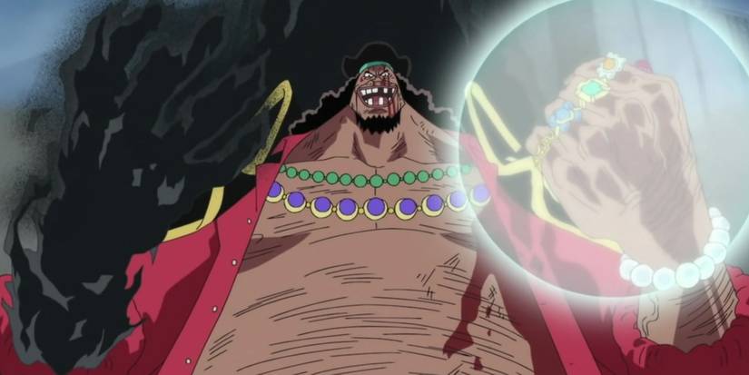 One Piece - Blackbeard Showing Off Both Devil Fruit Powers After Stealing It From Whitebeard