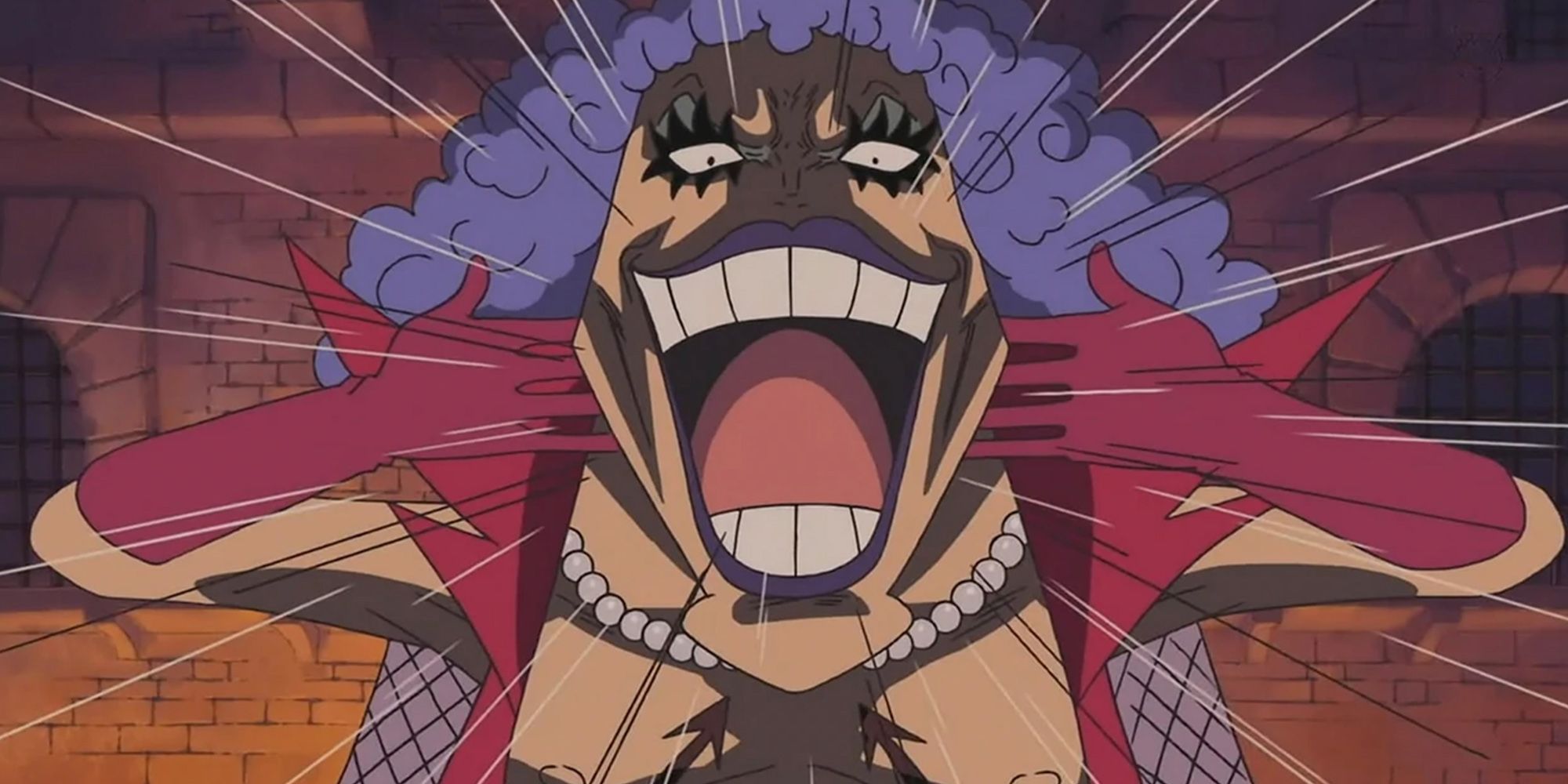 One Piece - Emperio Ivankov Using The Hormone Hormone From On Themselves
