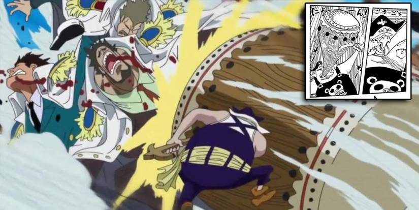 One Piece - The Only Time The Pocket Pocket Fruit Has Been Seen In Action By Blamenco