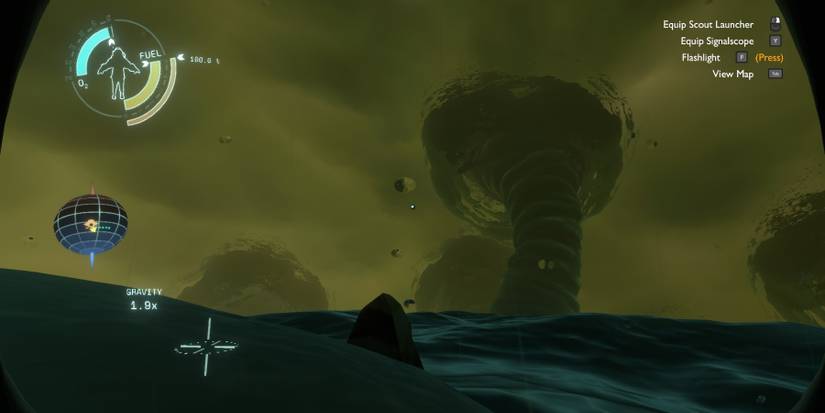 Outer Wilds Giant's Deep Tornado