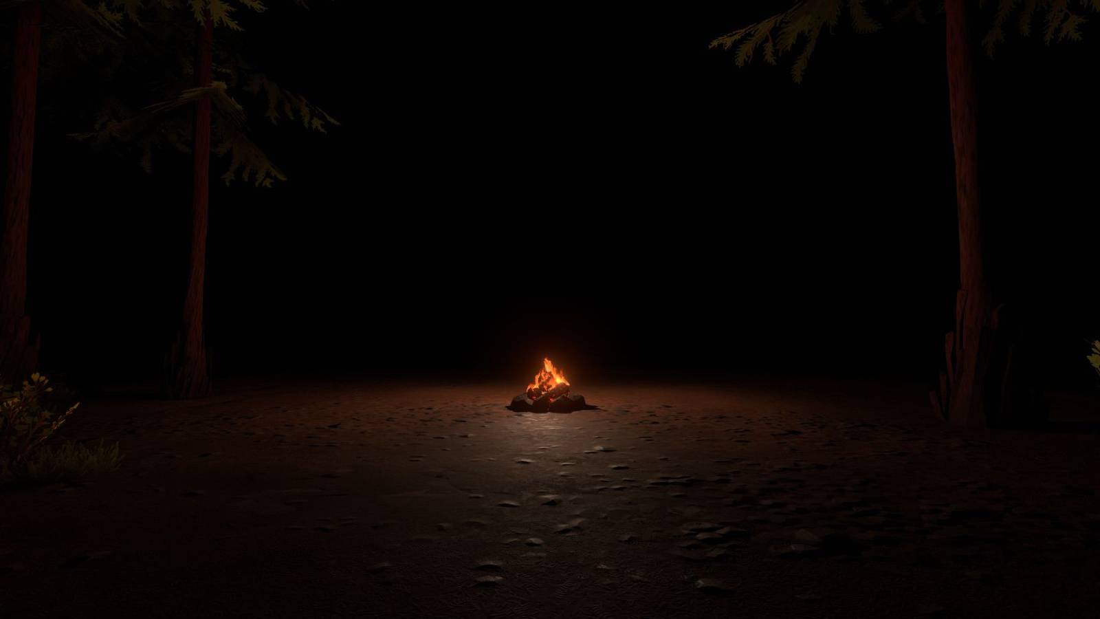 Outer Wilds Lone Campfire