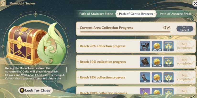 Path of Gentle Breezes progress