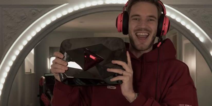 PewDiePie Gave Away His Diamond YouTube Play Button