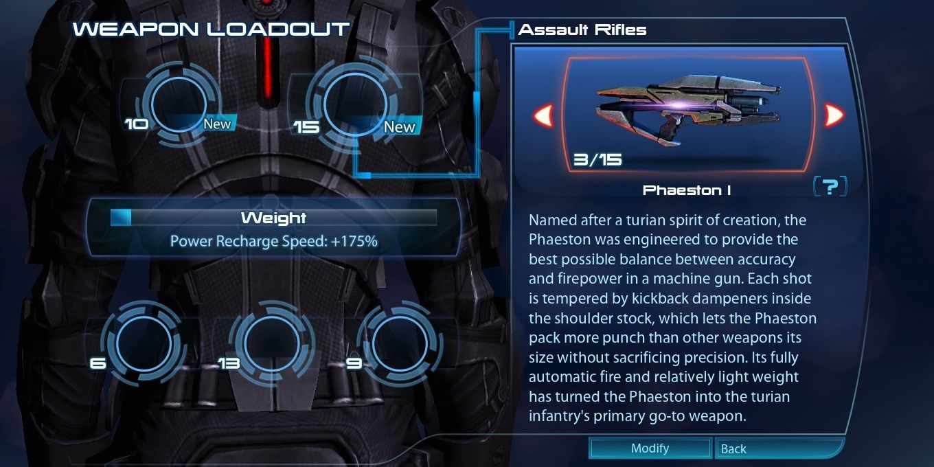 Phaeston Assault Rifle From Mass Effect 3