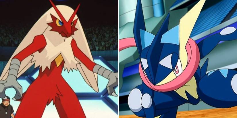 Pokemon Blaziken Greninja