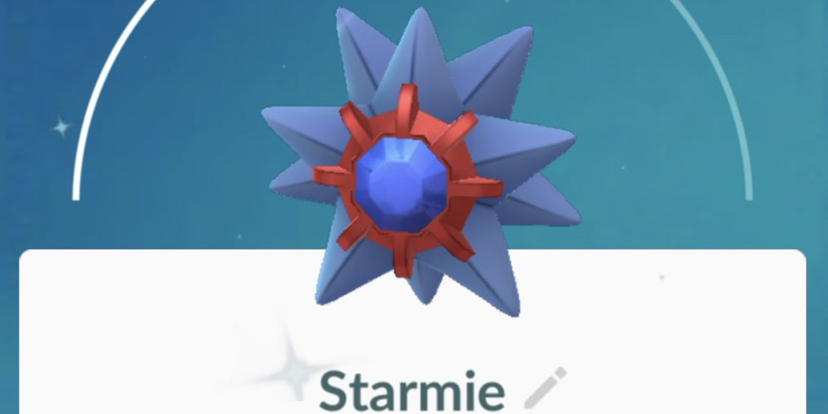 Pokemon GO Shiny Starmie