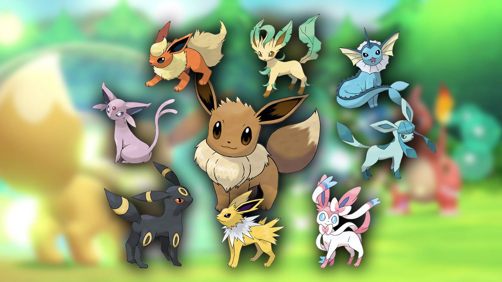 Pokemon Gen 9 Eevee Eeveelutions