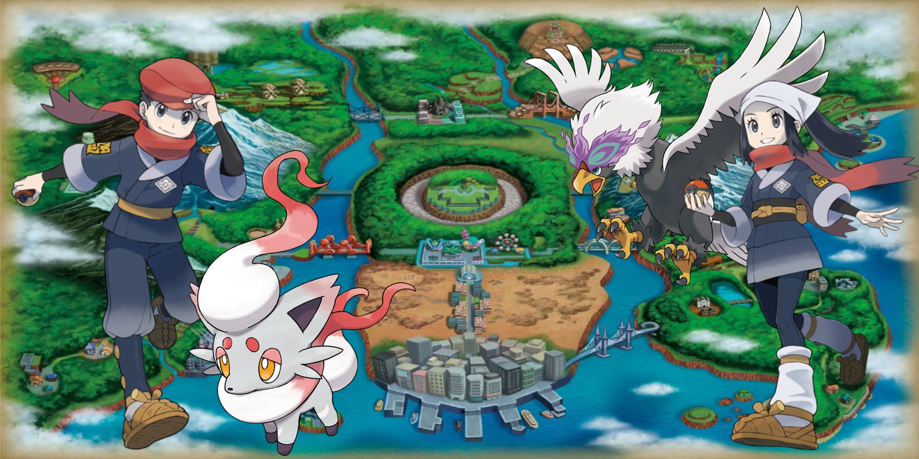 Ginásios - {♢} Pokémon Rebirth Isshu - Região de Unova {♢}