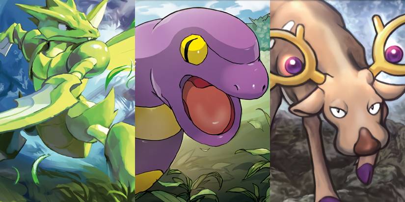Pokemon TCG Scyther Ekans Stantler