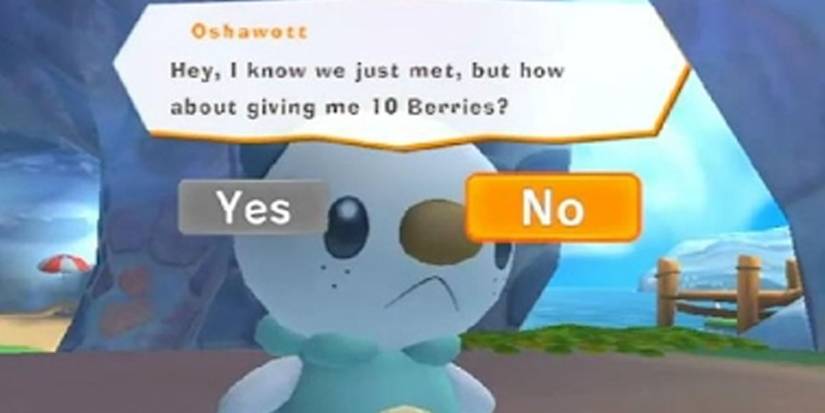 Pokemon asking for Berries in PokePark