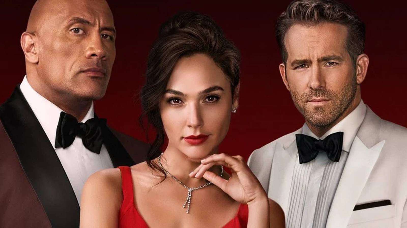 Red Notice Ryan Reynolds Dwayne Johnson Gal Gadot