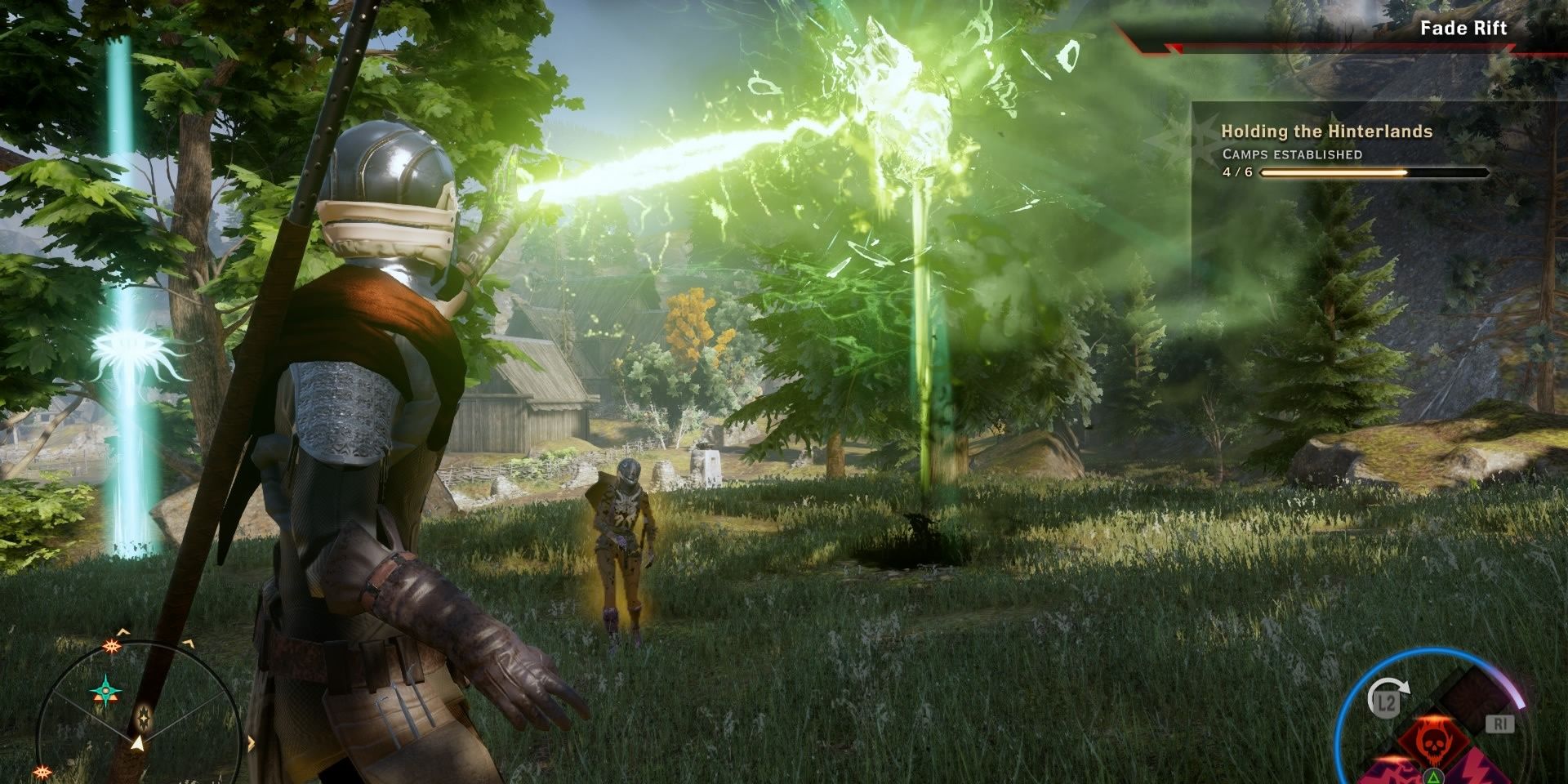 The Inquisitor and a Fade Rift in Dragon Age: Inquisition