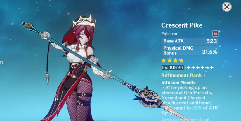 Rosaria with Crescent Pike