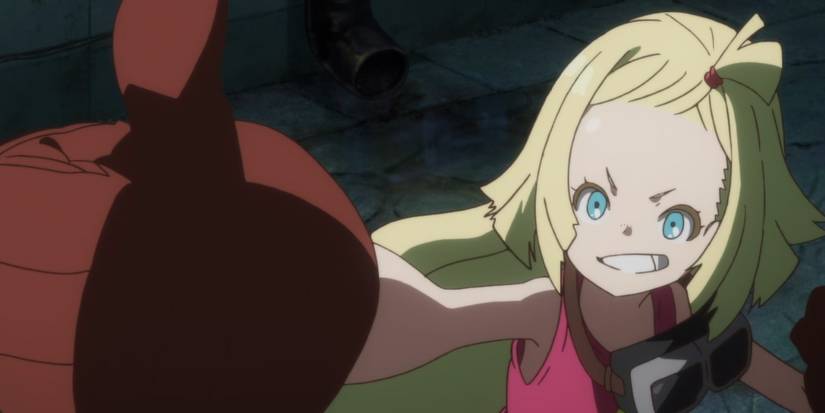 Sakugan Memempu giving a thumbs up