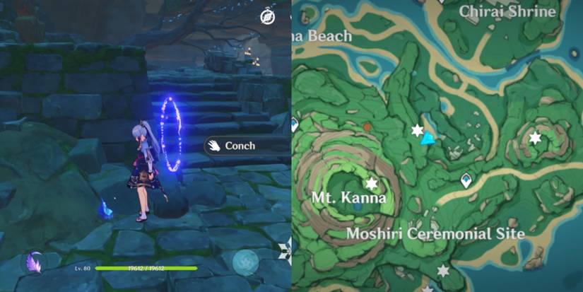 Second Conch Location