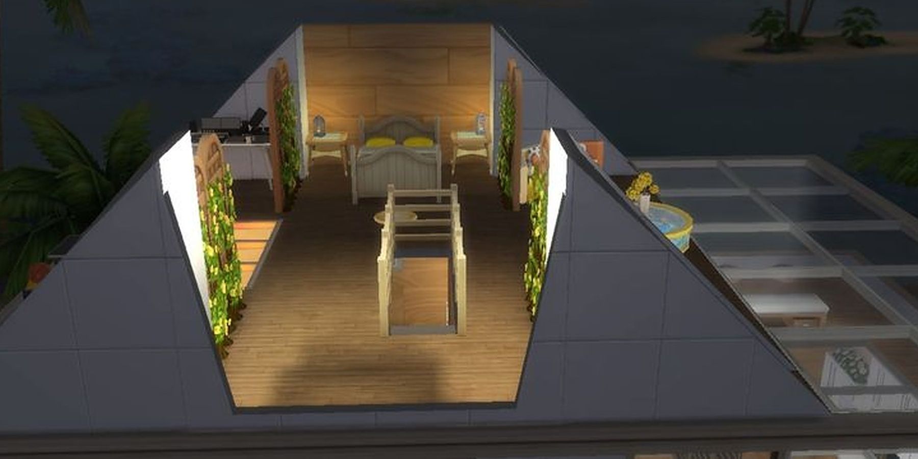 The Sims 4 attic