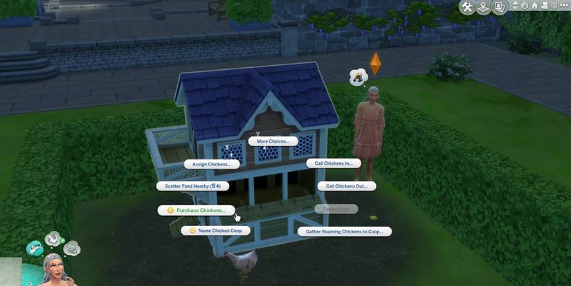 Sims 4 chicken coop