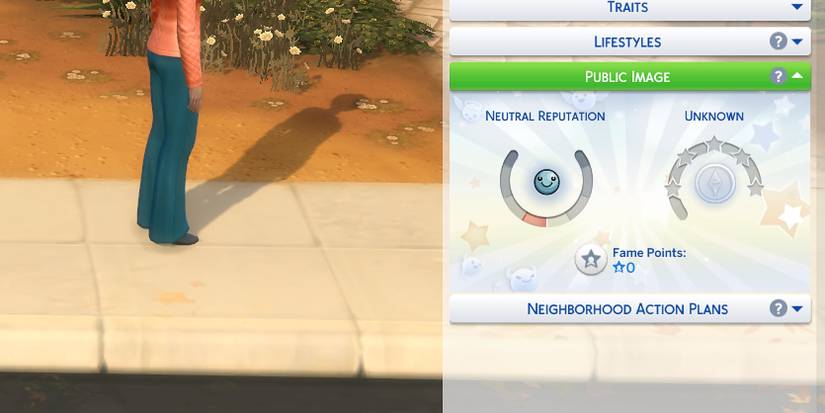 Sims 4 reputation