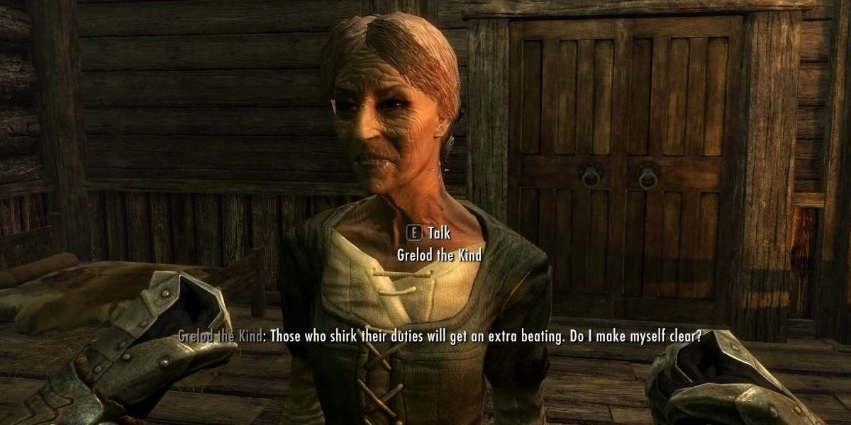 Skyrim Grelod the kind in the orphanage