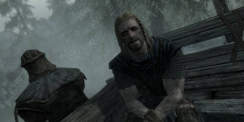 Skyrim Ralof In The Carriage