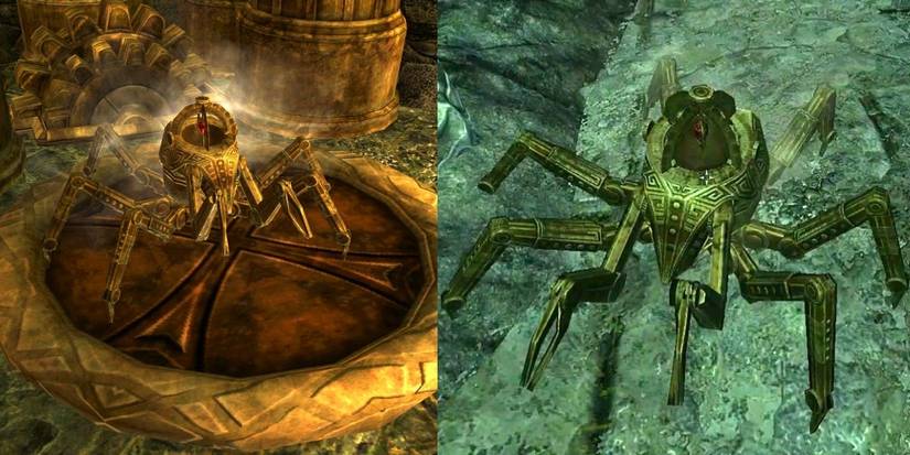 Skyrim Steadfast Dwarven Spider Follower Fixed