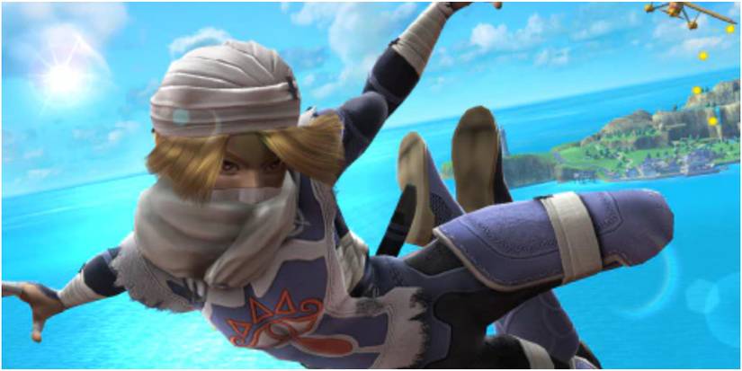 Smash Melee Shiek In A Photogenic Pose