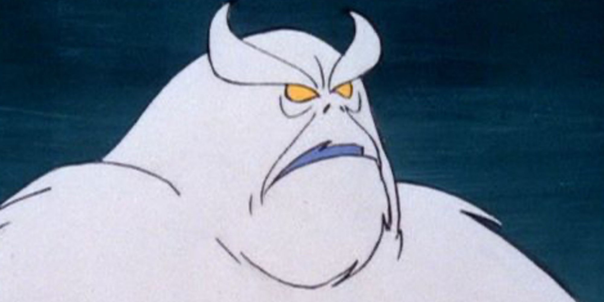 Close-up of Snow Ghost in Scooby-Doo, Where Are You?