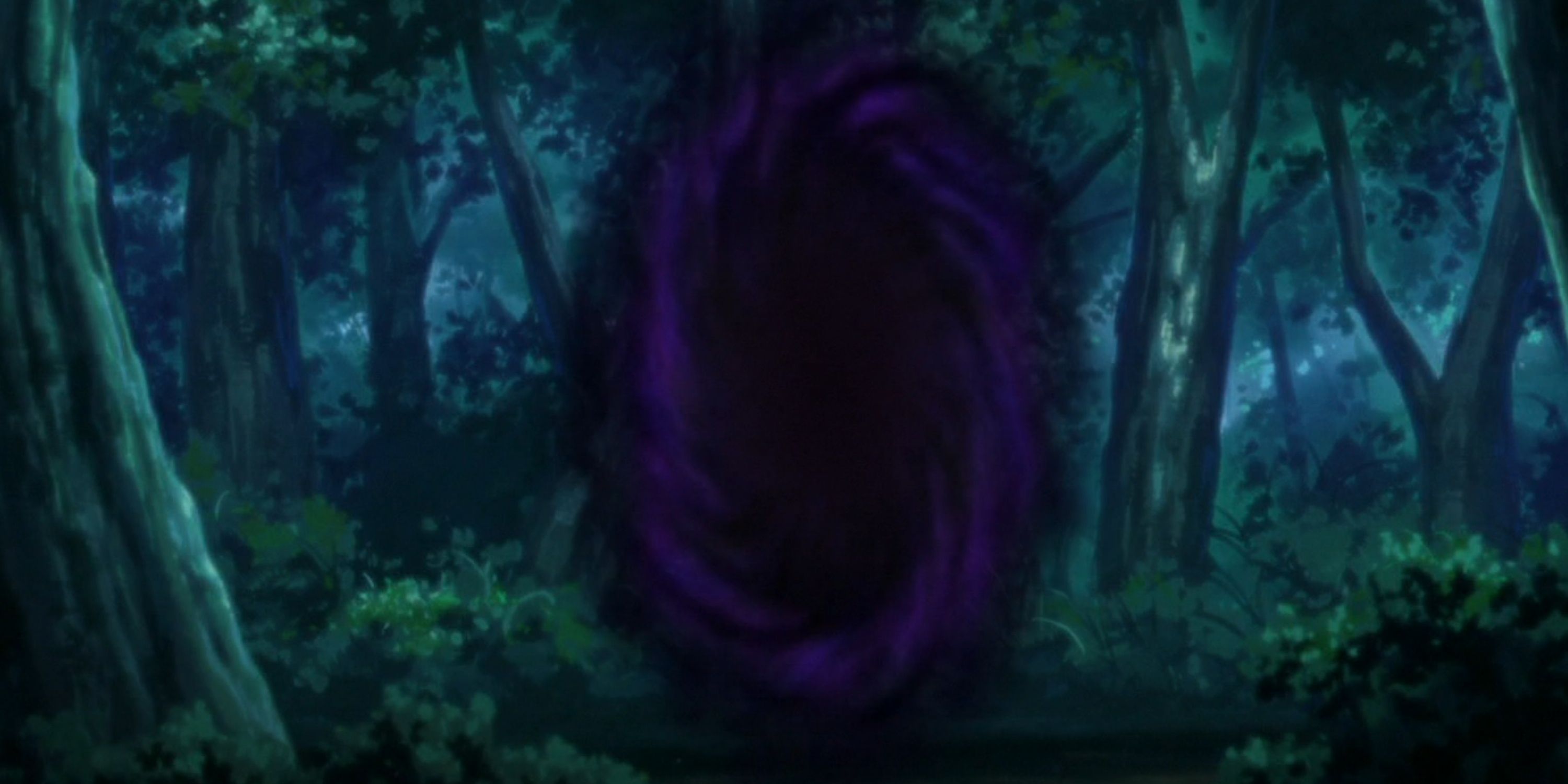 Sasuke using his Space Time Dojutsu