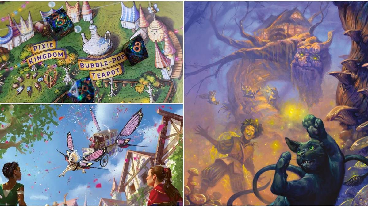 A Split Image Of The Wild Beyond The Witchlight Tips