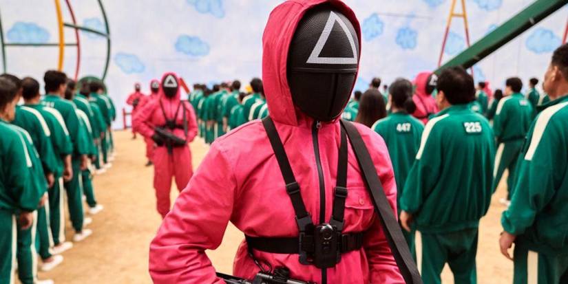 A soldier in Squid Game