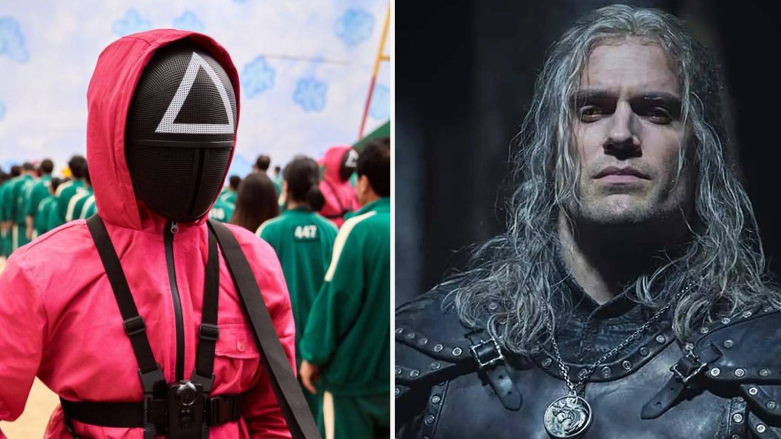 Squid Game and The Witcher Walmart merchandise