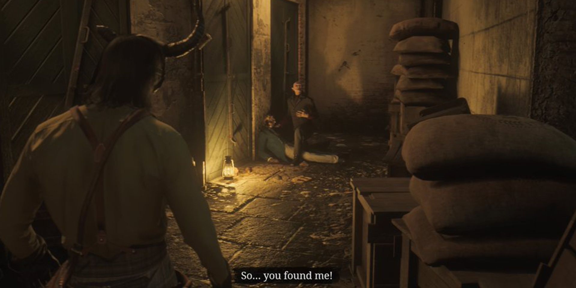 Arthur Confronting The St. Denis Vampire From Red Dead Redemption 2