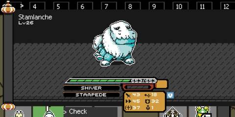 a blue and white fluffy alligator with six legs 