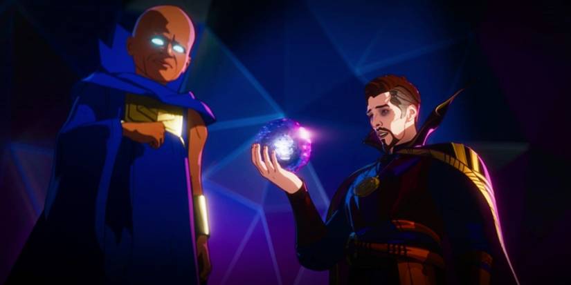 Doctor Stange and Watcher in What If...?