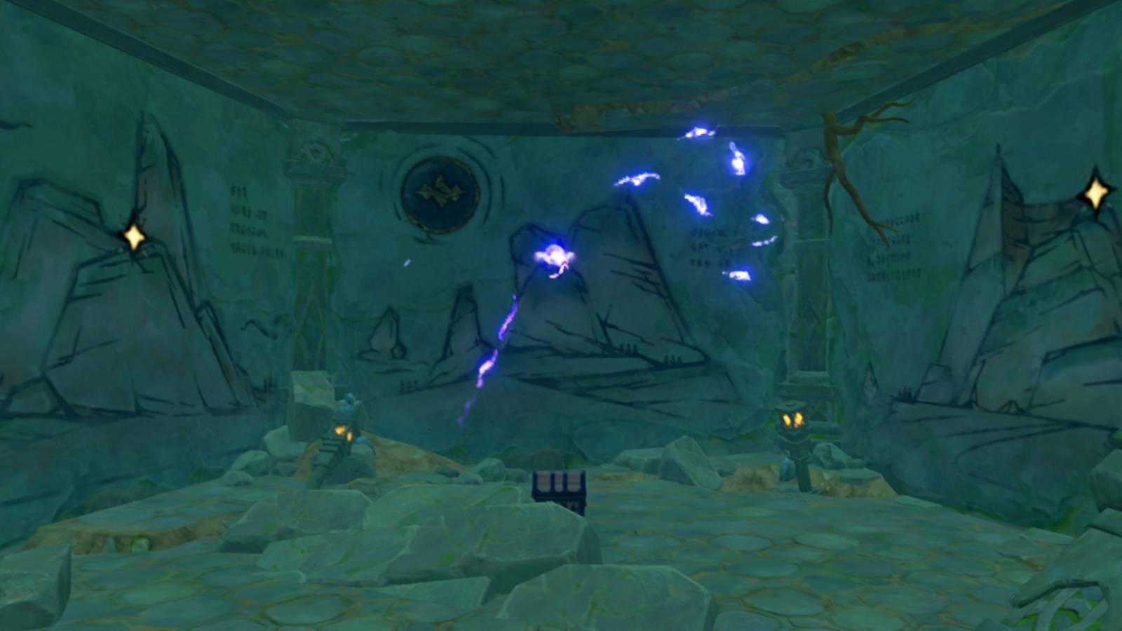 Star-shaped Gem Mural