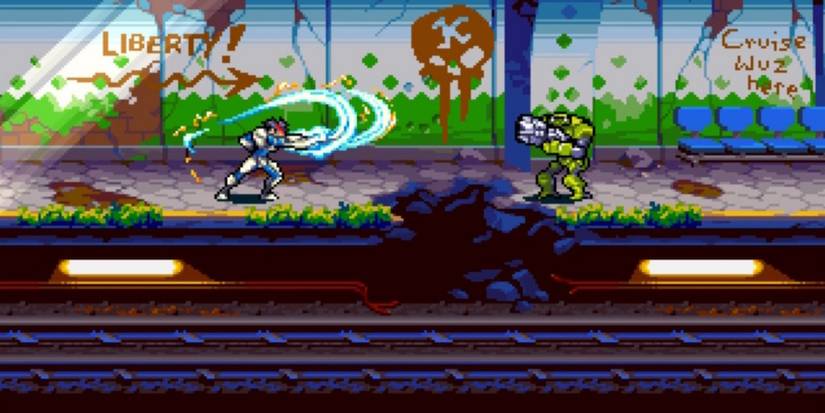 Fighting enemies in Steel Assault