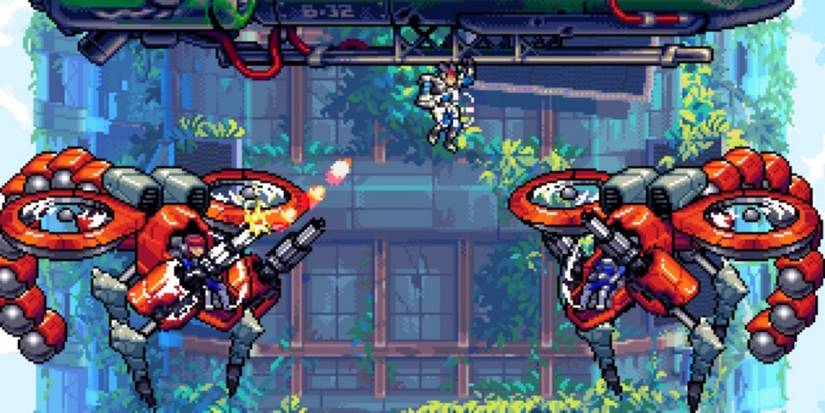 Fighting enemies in Steel Assault