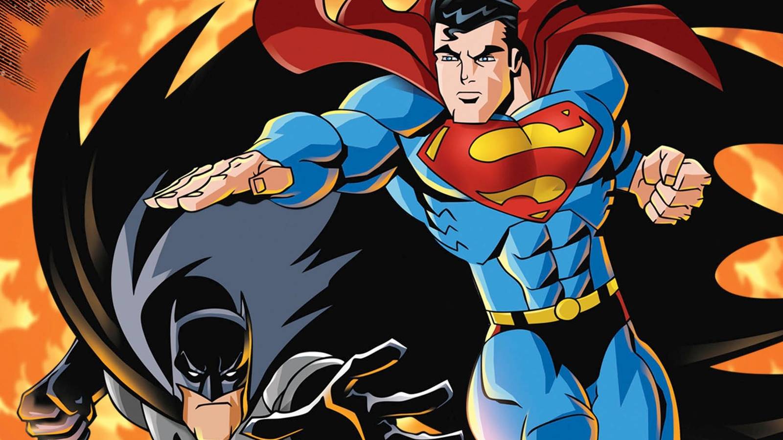 Superman and Batman in the Public Enemies Movie