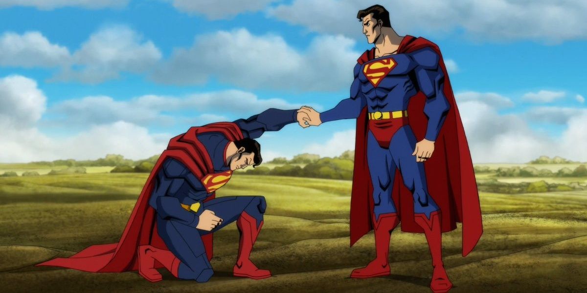 Superman and Superman in Injustice