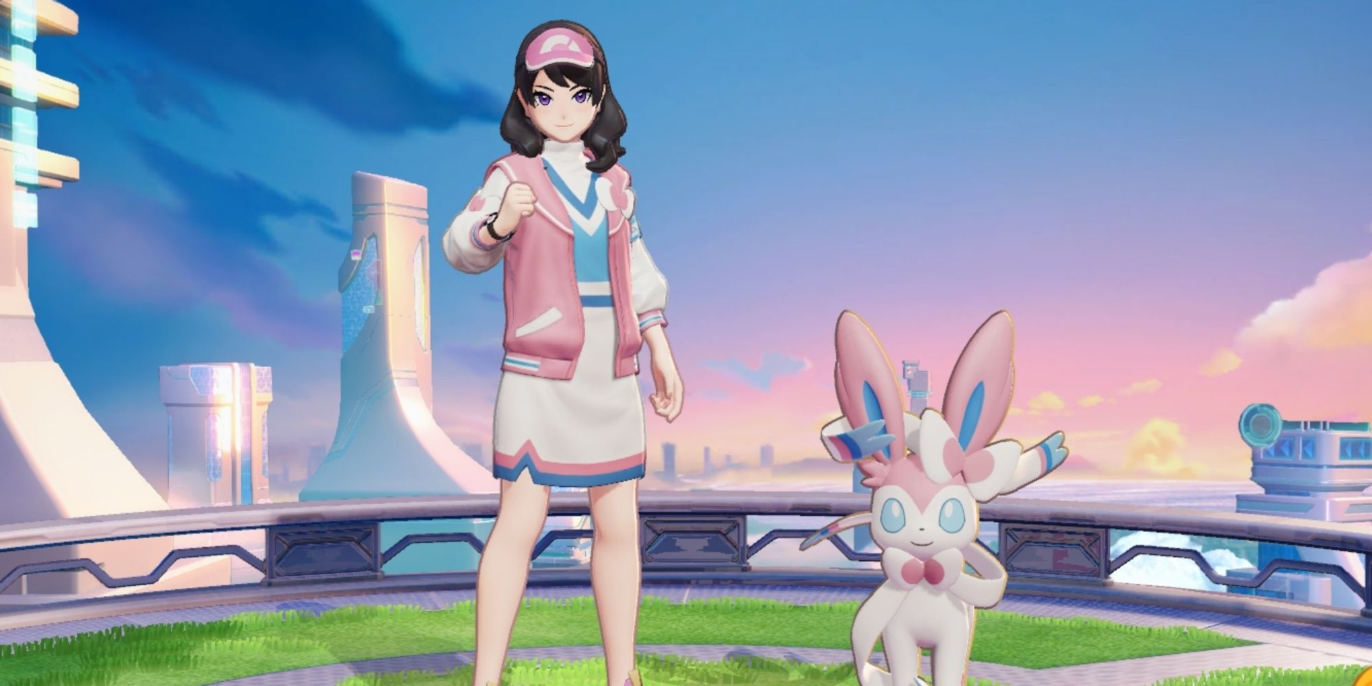 Sylveon in Pokemon Unite